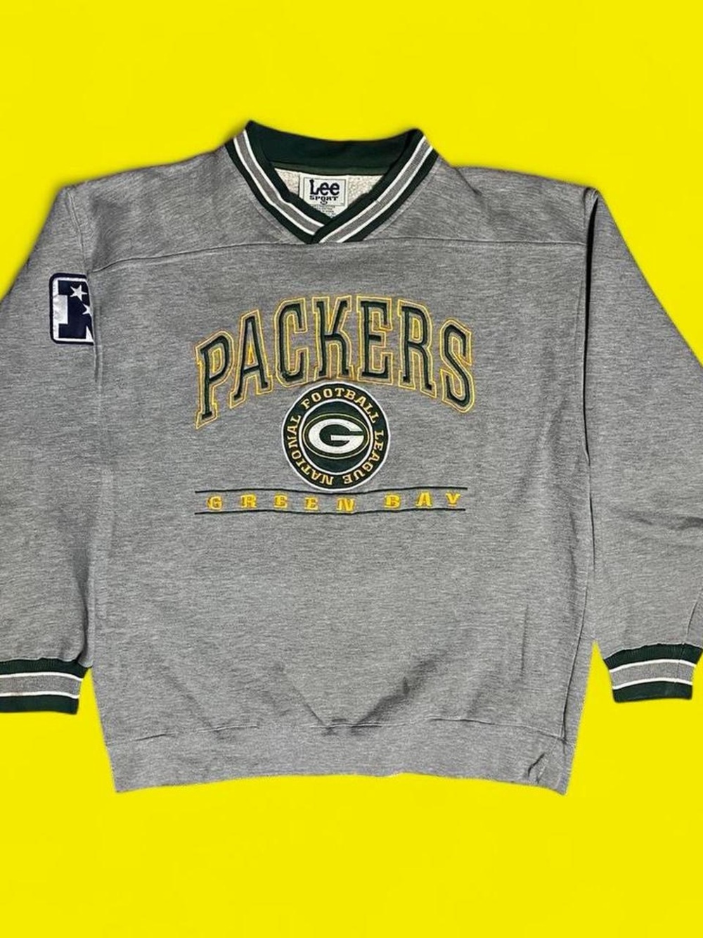 Vintage 90s Lee sport NFL Green Bay Packers pullover
